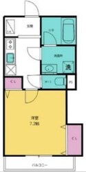 イーストタウンMTKの物件間取画像